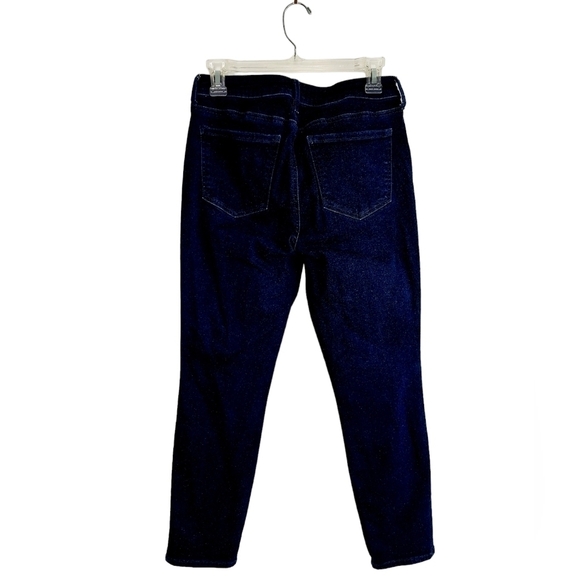 NYDJ High Rise Skinny Jeans Ankle Stretch Dark Wash Size 6 Lift x Tuck Comfort - Picture 3 of 11